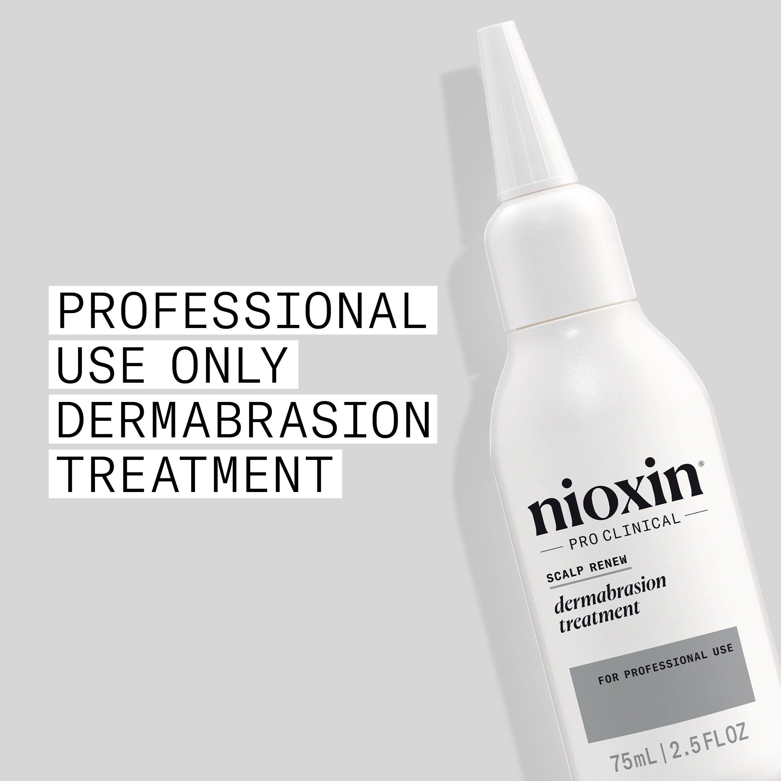 Nioxin Scalp Renew Dermabrasion Treatment - Exfoliation for Scalp Restoration, 75ml