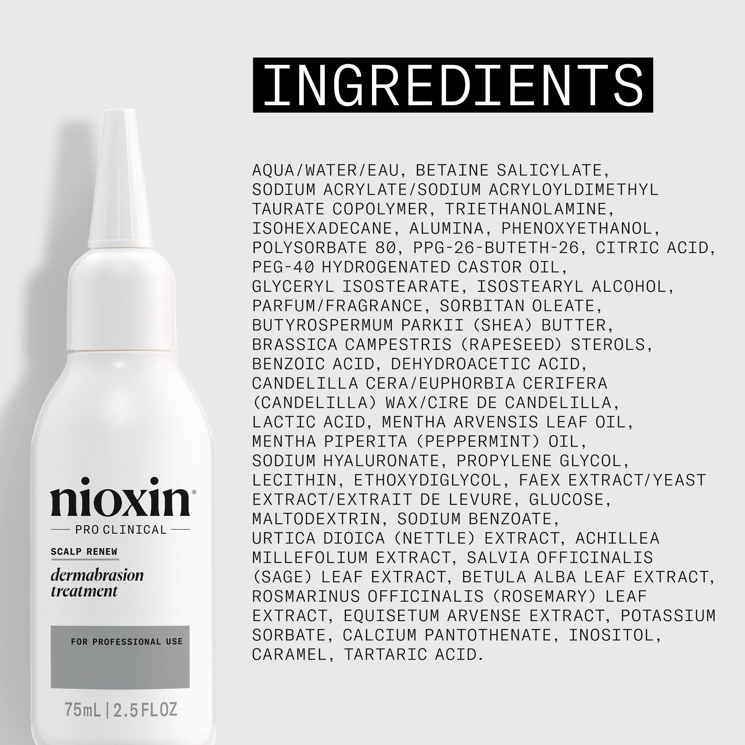 Nioxin Scalp Renew Dermabrasion Treatment Nioxin Scalp Renew Dermabrasion Treatment