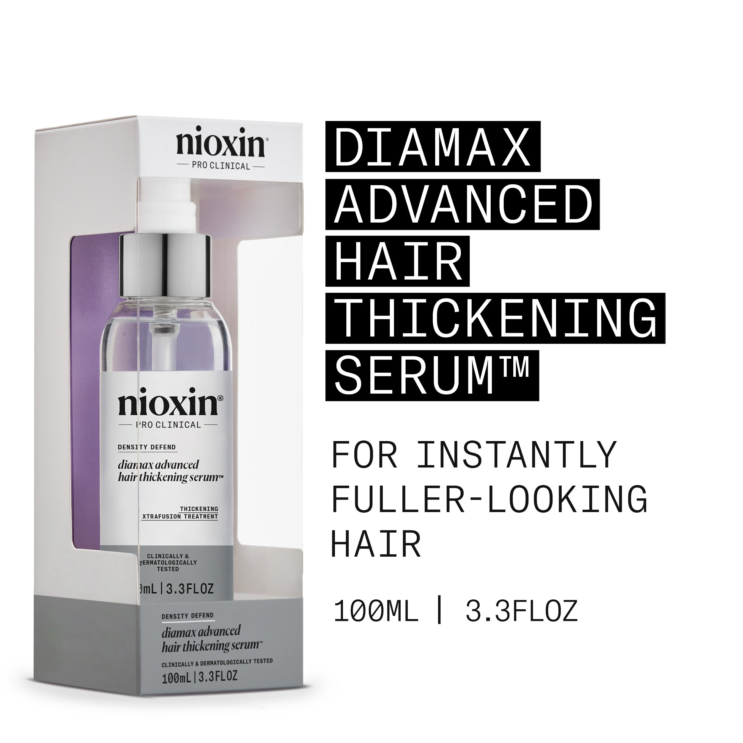 Nioxin Density Defend Diamax Advanced Hair Thickening Serum, 100ml