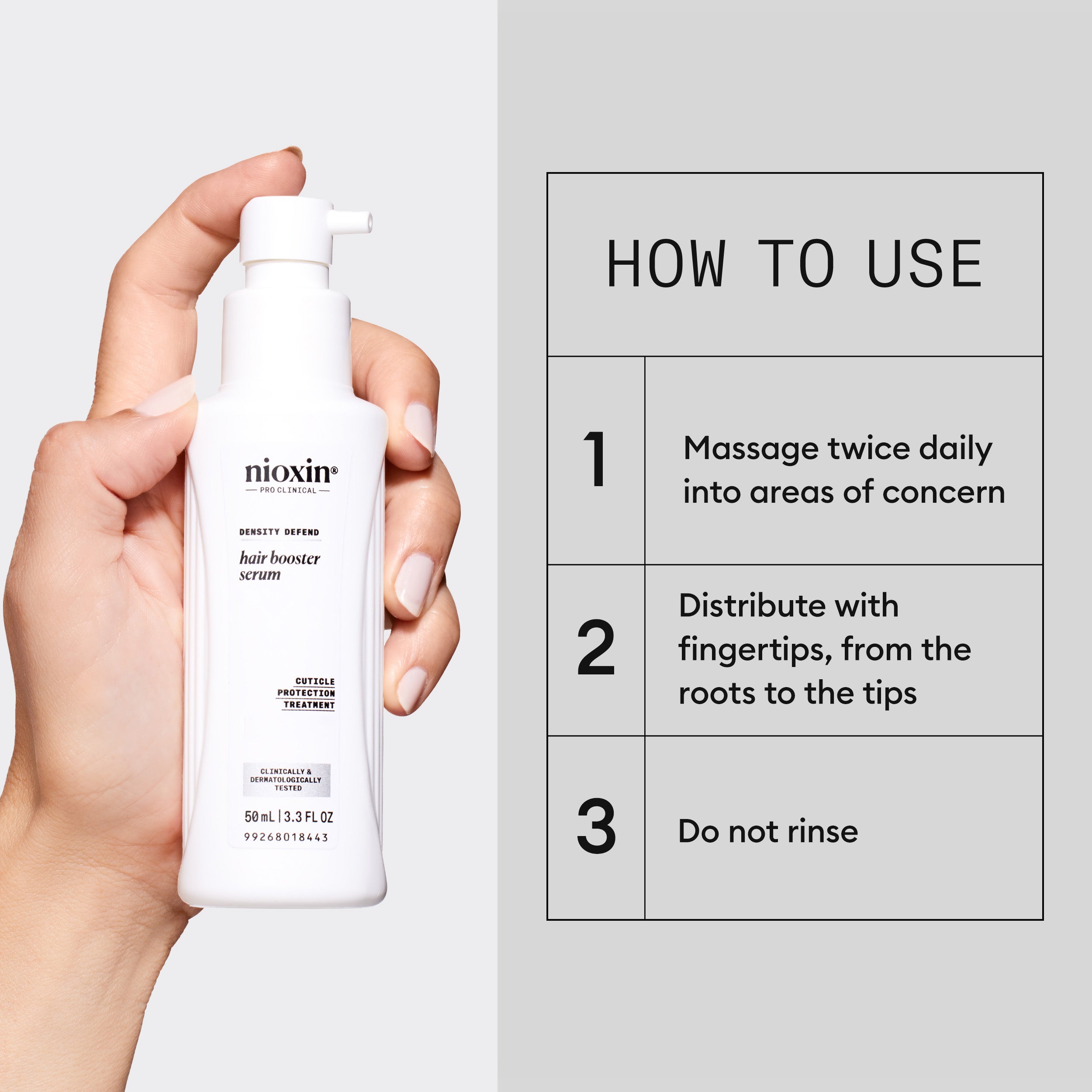 Nioxin Hair Booster Serum - Advanced Leave-In Hair Treatment, 100ml