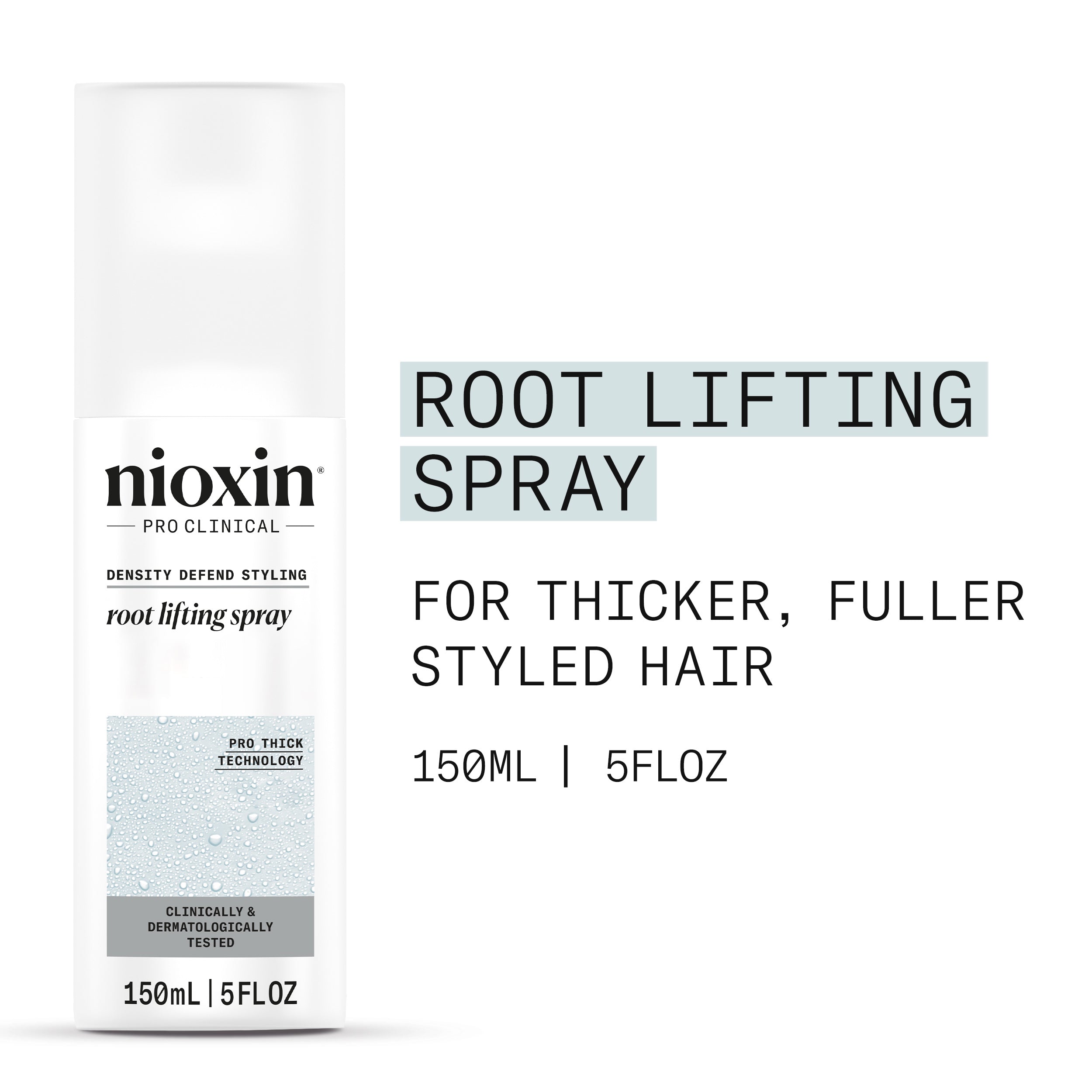 Nioxin Density Defend Styling Root Lifting Spray - Hair Thickening Spray, 150ml
