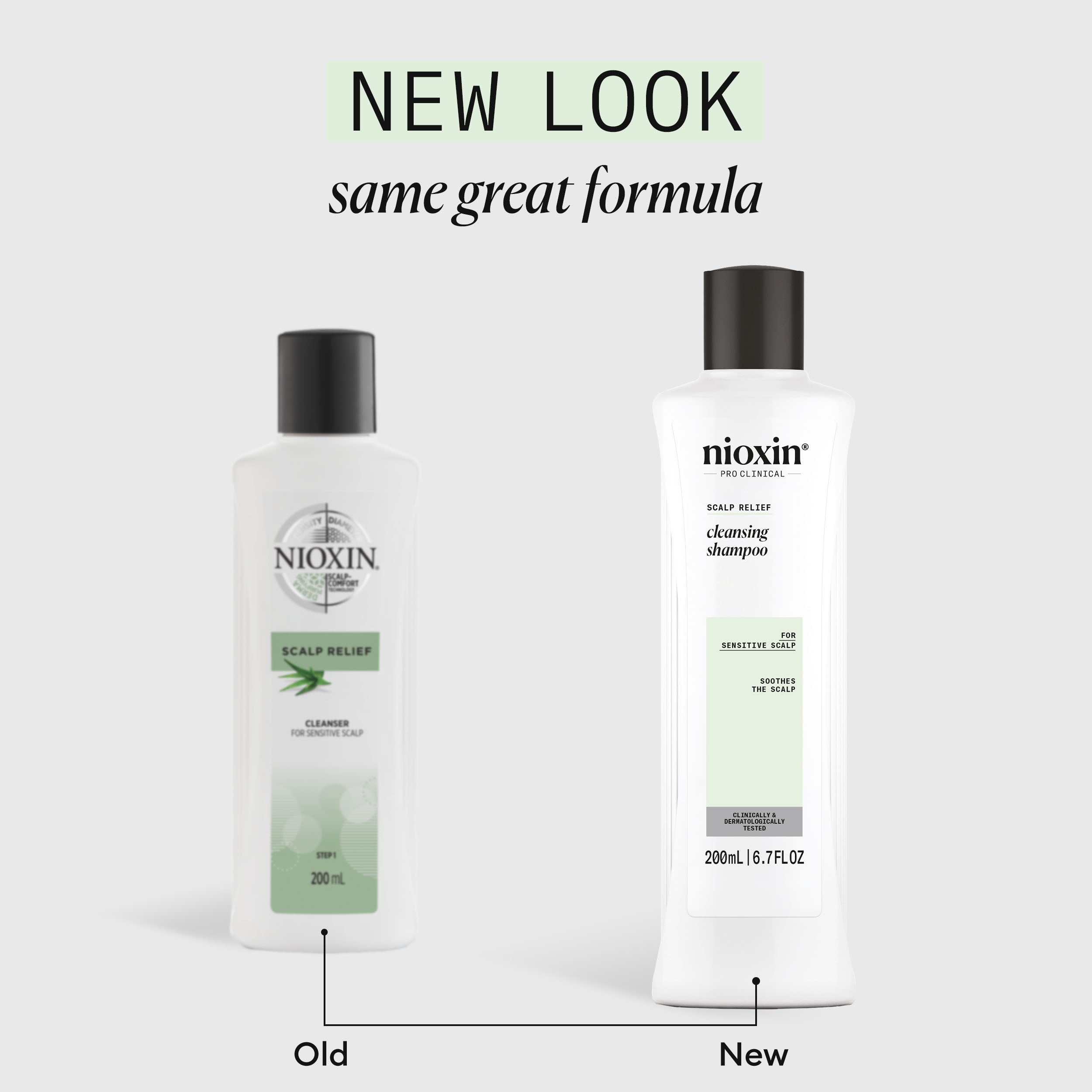 Nioxin Scalp Relief Cleansing Shampoo - Shampoo for Sensitive Scalp