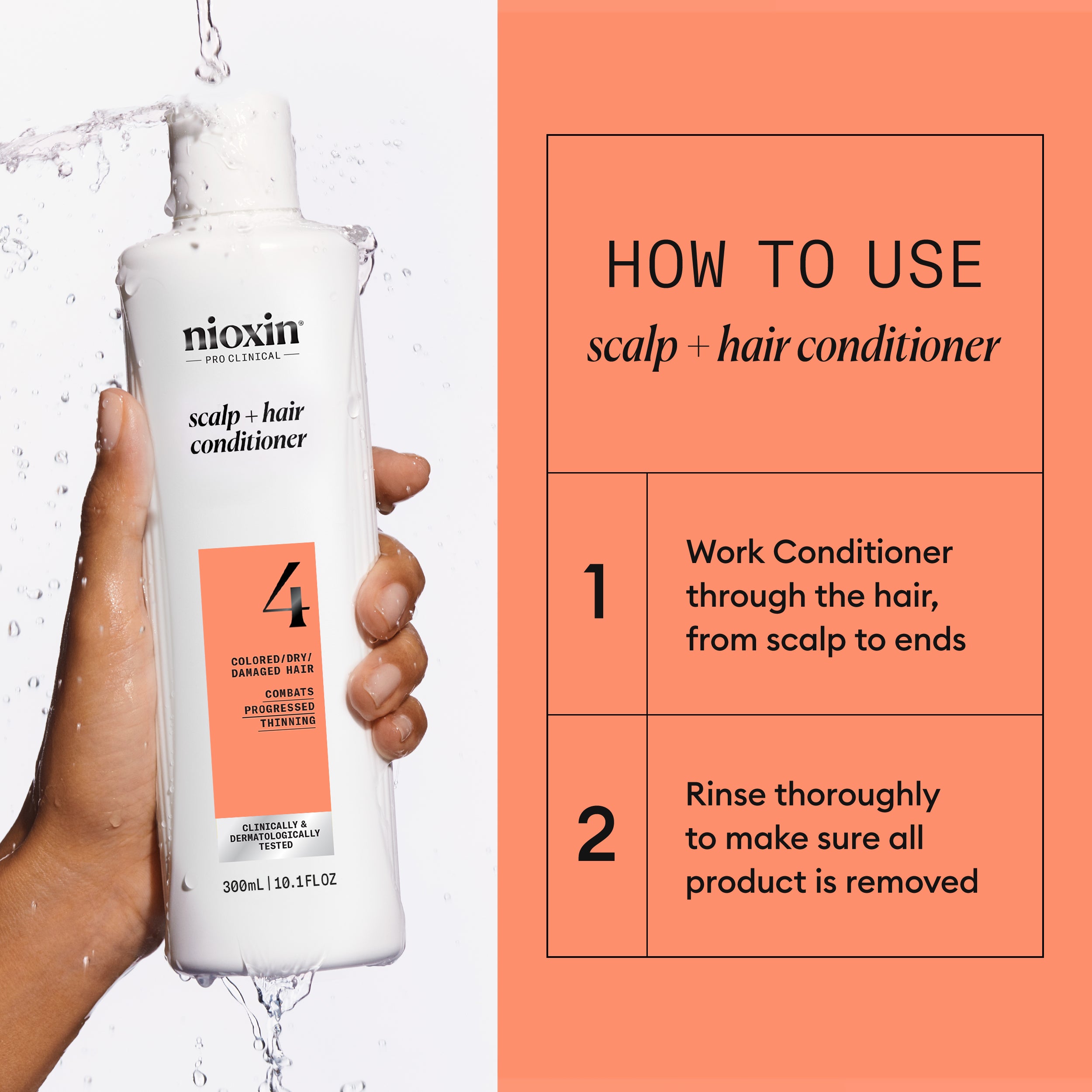 Nioxin System 4 Scalp + Hair Conditioner - Hair Thickening Conditioner