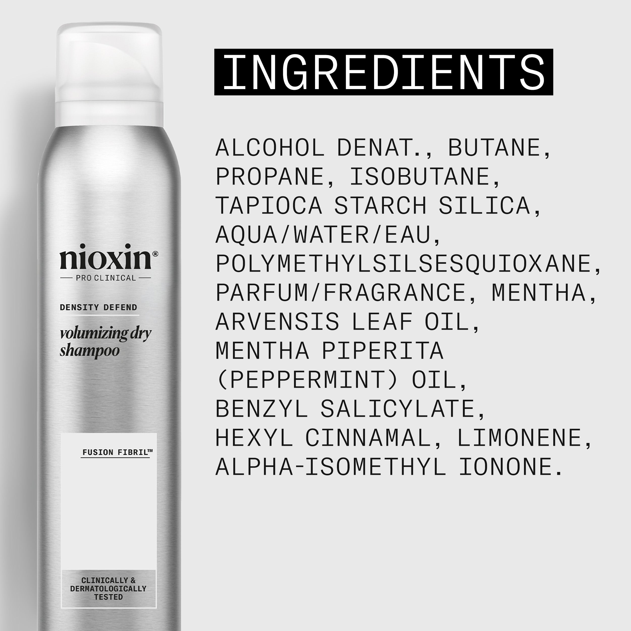 Nioxin Density Defend Volumizing Dry Shampoo for Fine Hair, 119g