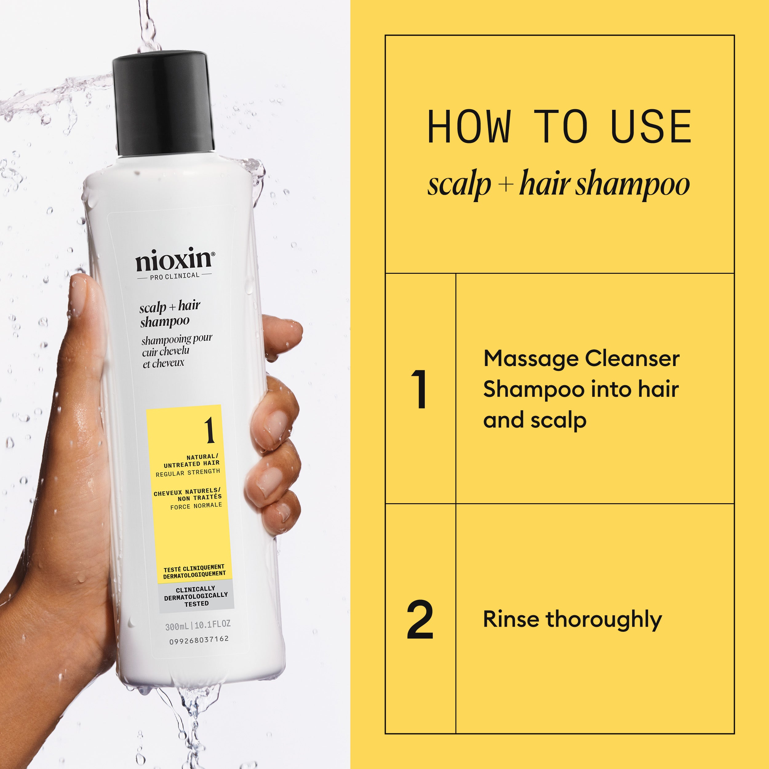 Nioxin System 1 Shampoo + Conditioner Duo - Includes Shampoo and Conditioner