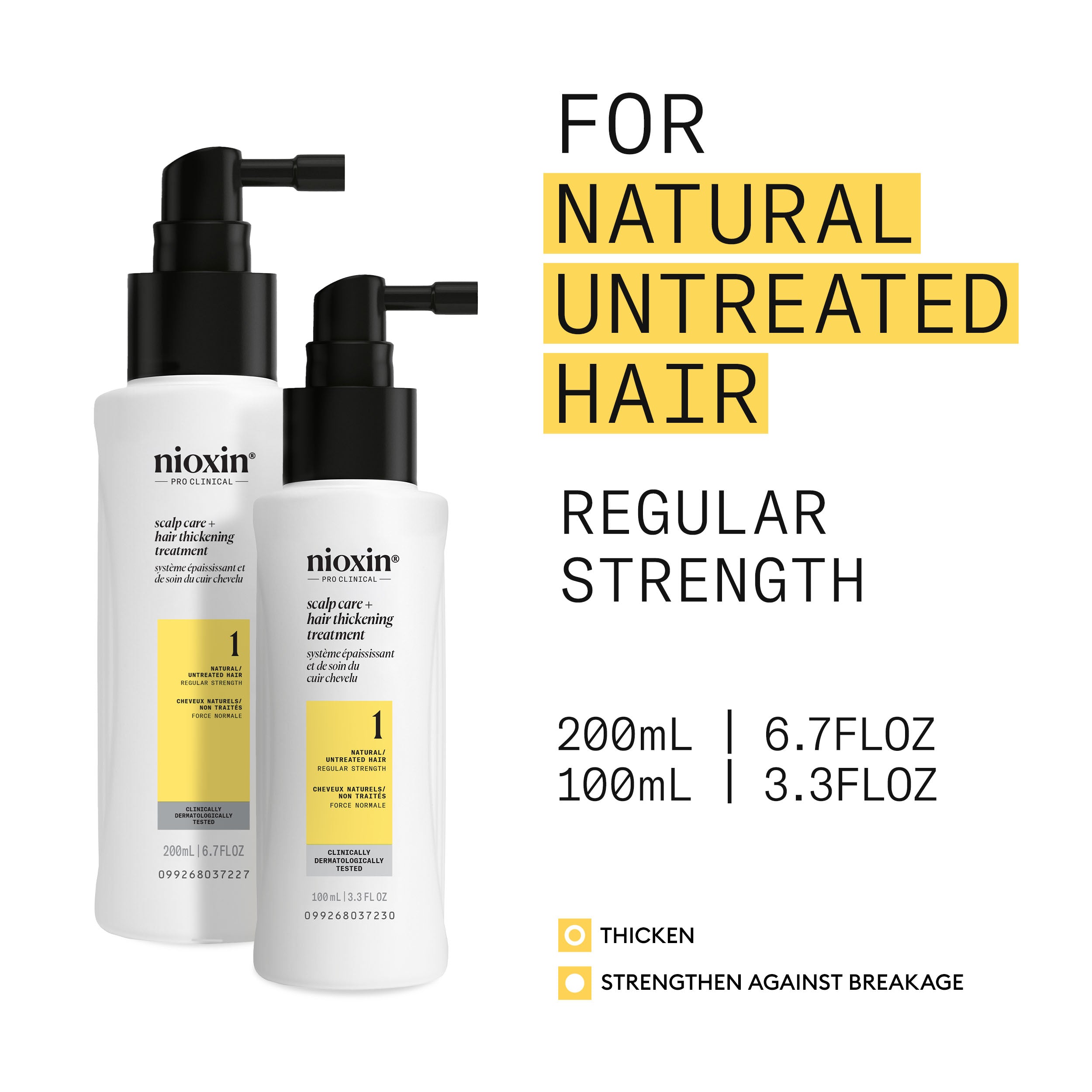 Soin épaississant pour cuir chevelu et cheveux Nioxin System 1 - Sérum épaississant