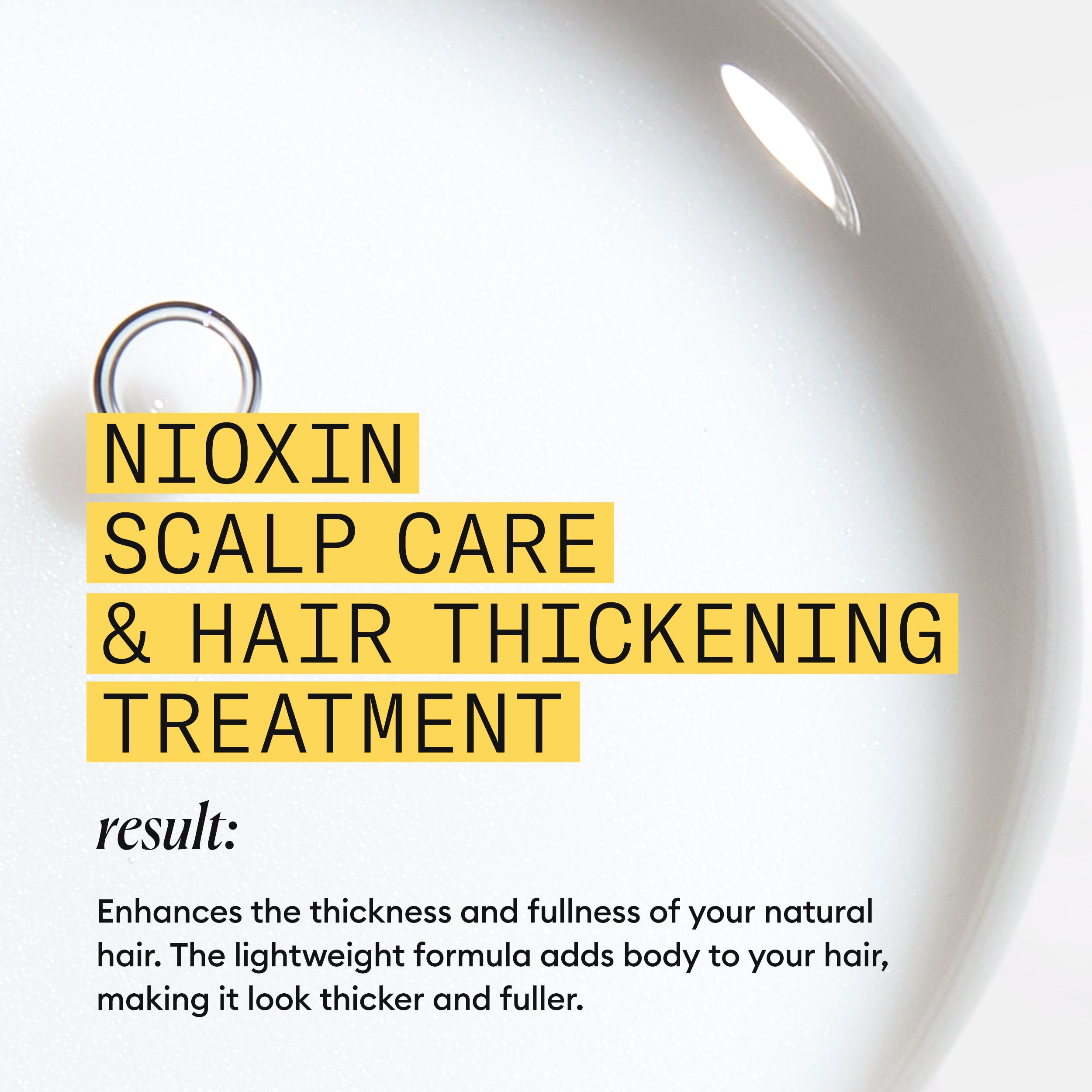 Soin épaississant pour cuir chevelu et cheveux Nioxin System 1 - Sérum épaississant