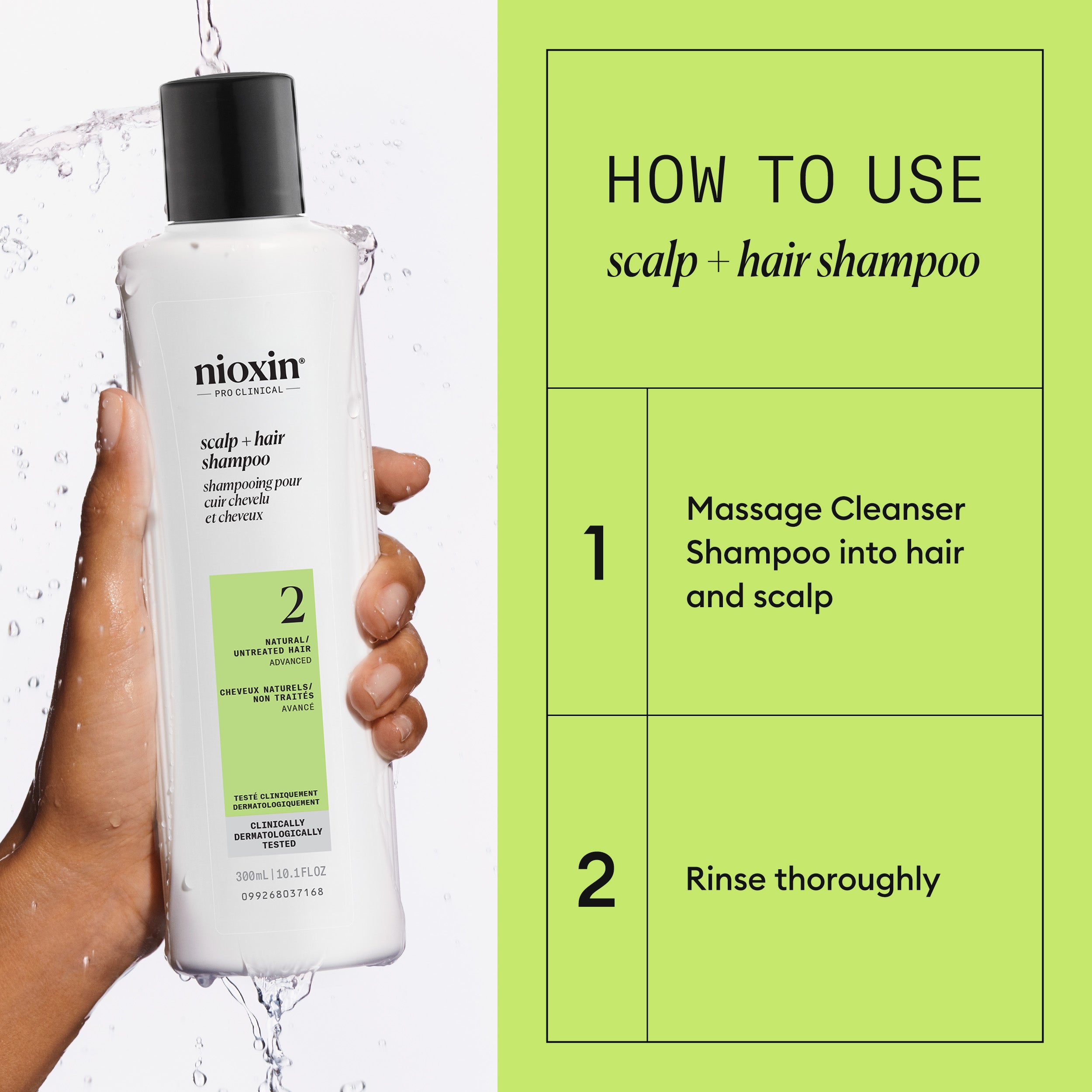 Nioxin System 2 Shampoo + Conditioner Duo - Includes Shampoo and Conditioner