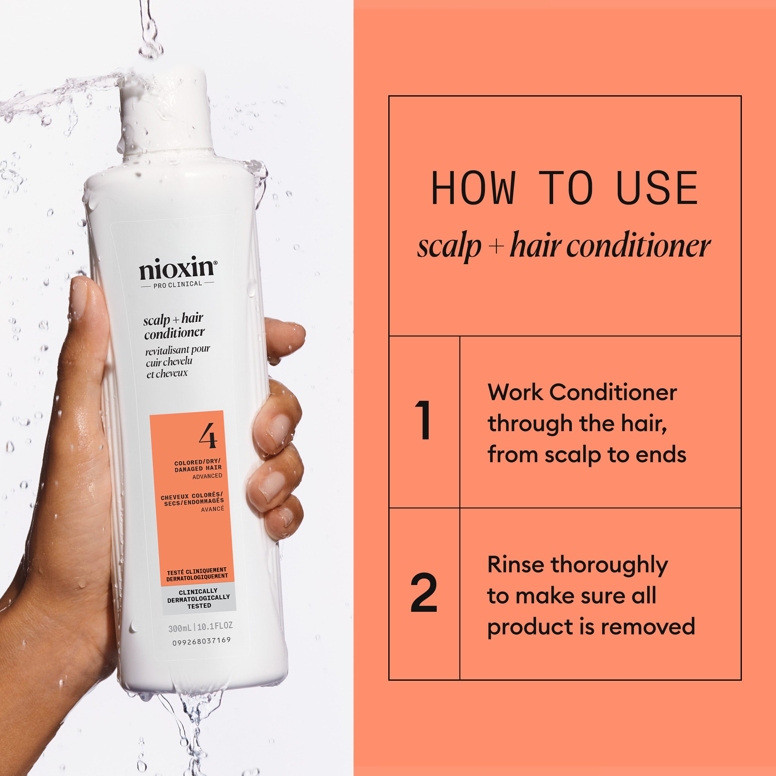 Duo shampoing et après-shampoing Nioxin System 4 - Contient un shampoing et un après-shampoing