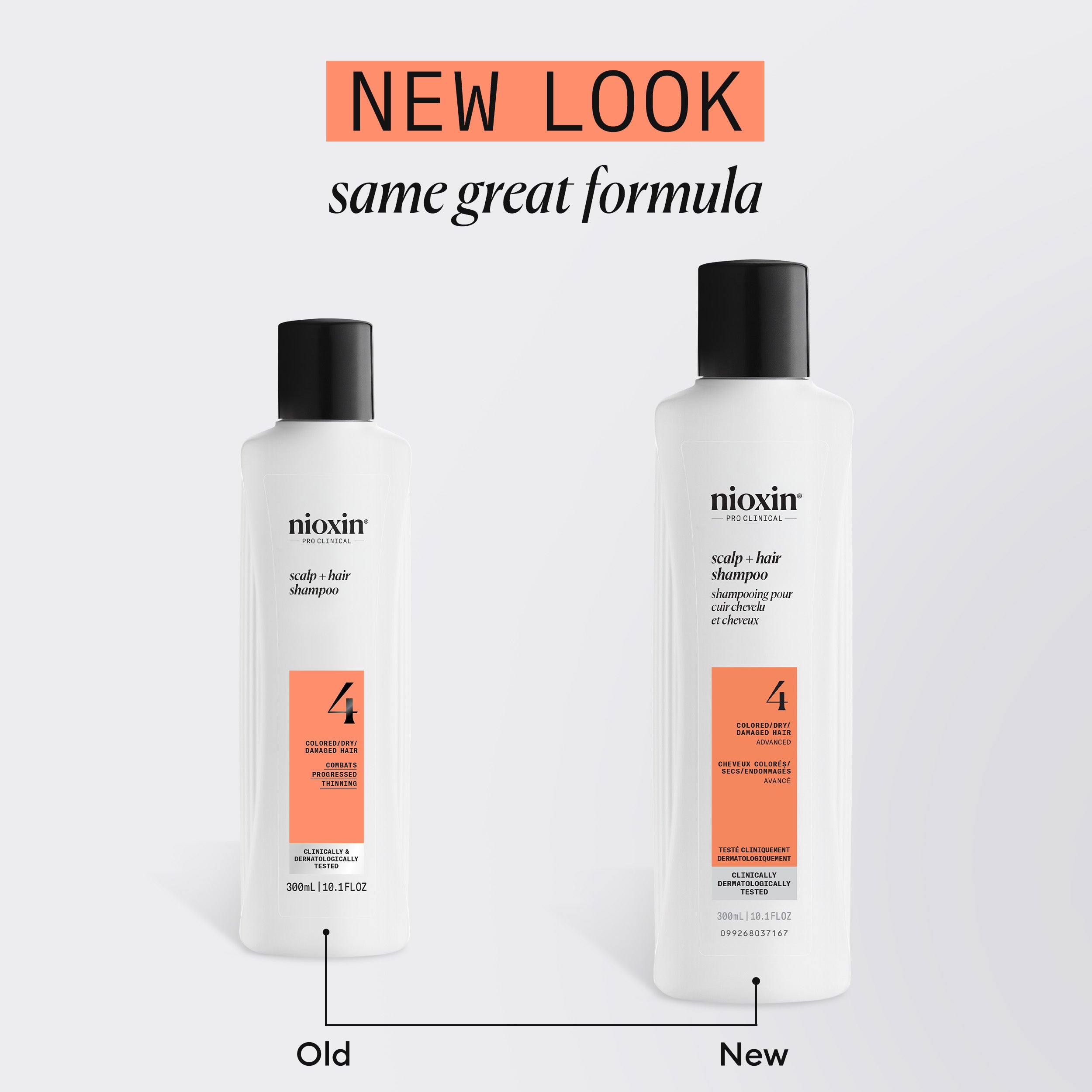 Duo shampoing et après-shampoing Nioxin System 4 - Contient un shampoing et un après-shampoing