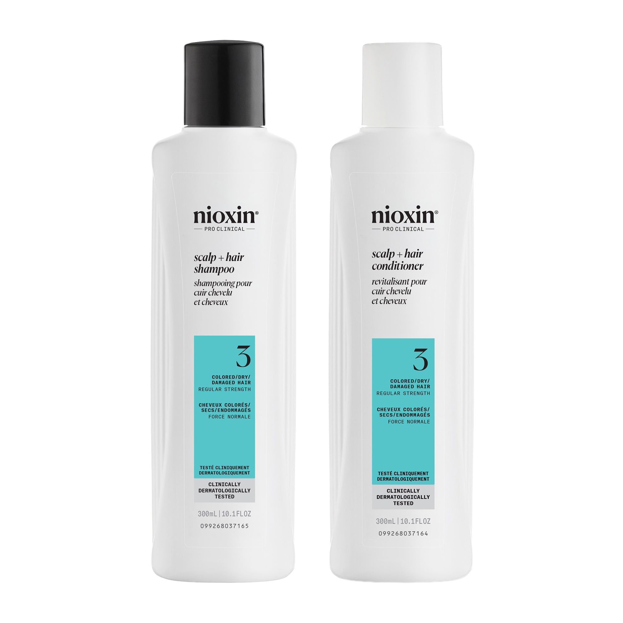 Nioxin System 3 Shampoo + Conditioner Duo - Includes Shampoo and Conditioner