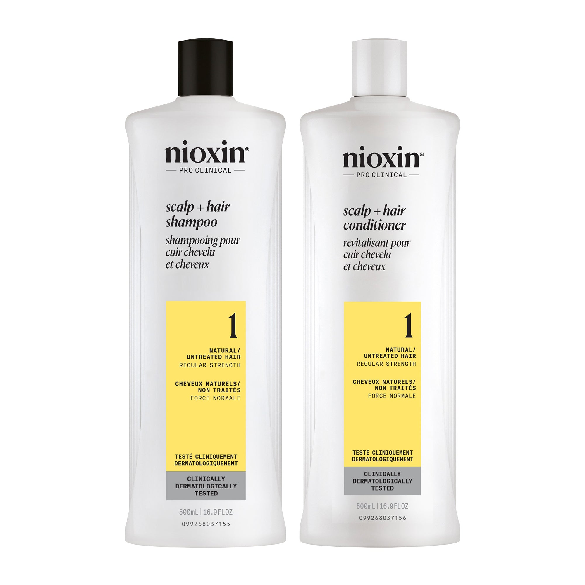 Nioxin System 1 Shampoo + Conditioner Duo - Includes Shampoo and Conditioner