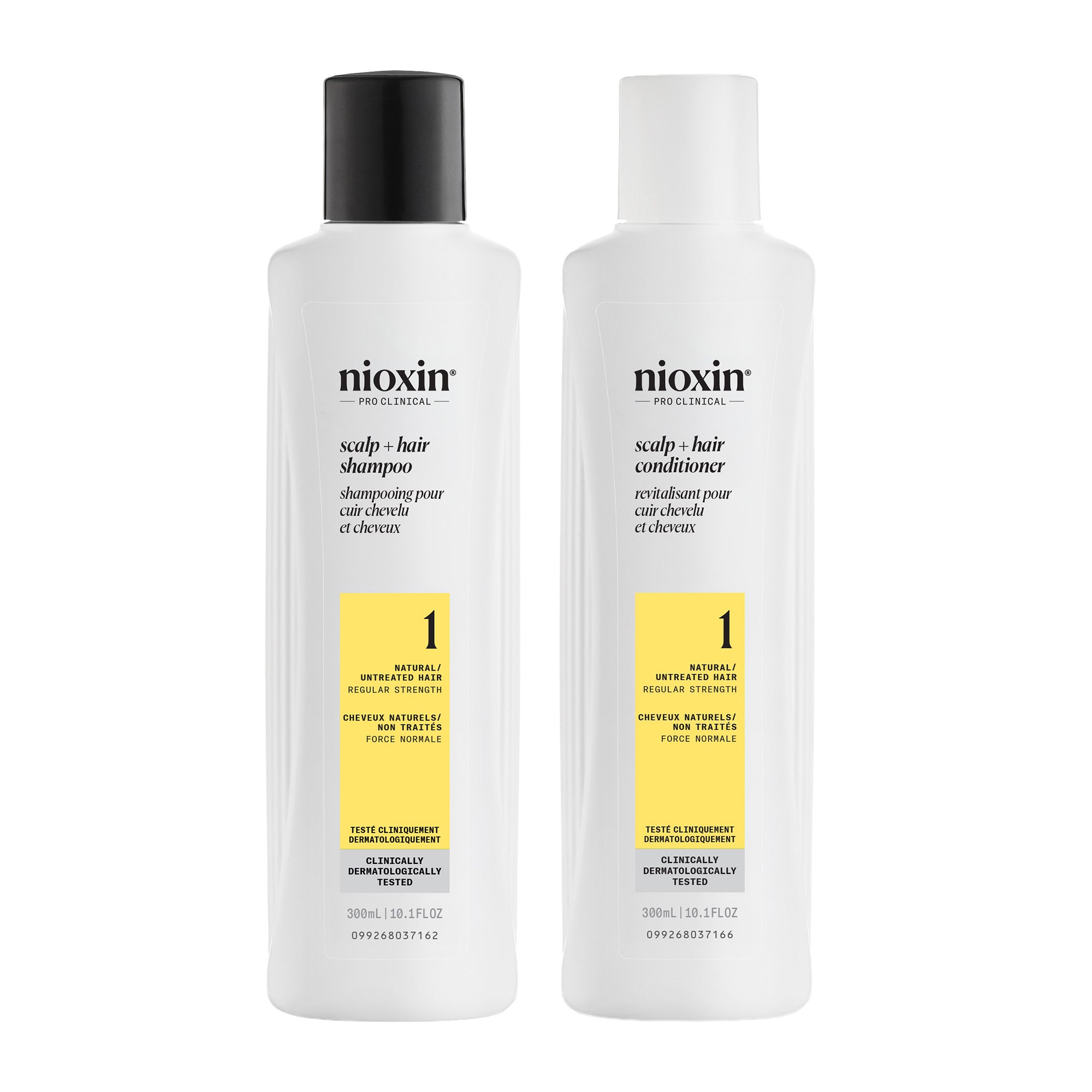 Nioxin System 1 Shampoo + Conditioner Duo - Includes Shampoo and Conditioner