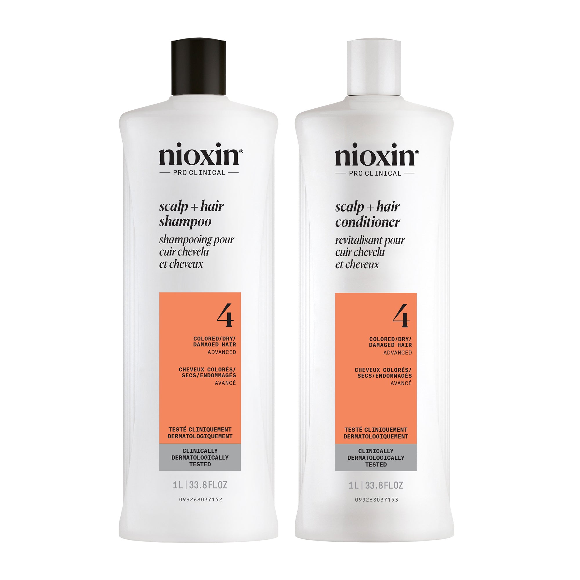 Duo shampoing et après-shampoing Nioxin System 4 - Contient un shampoing et un après-shampoing