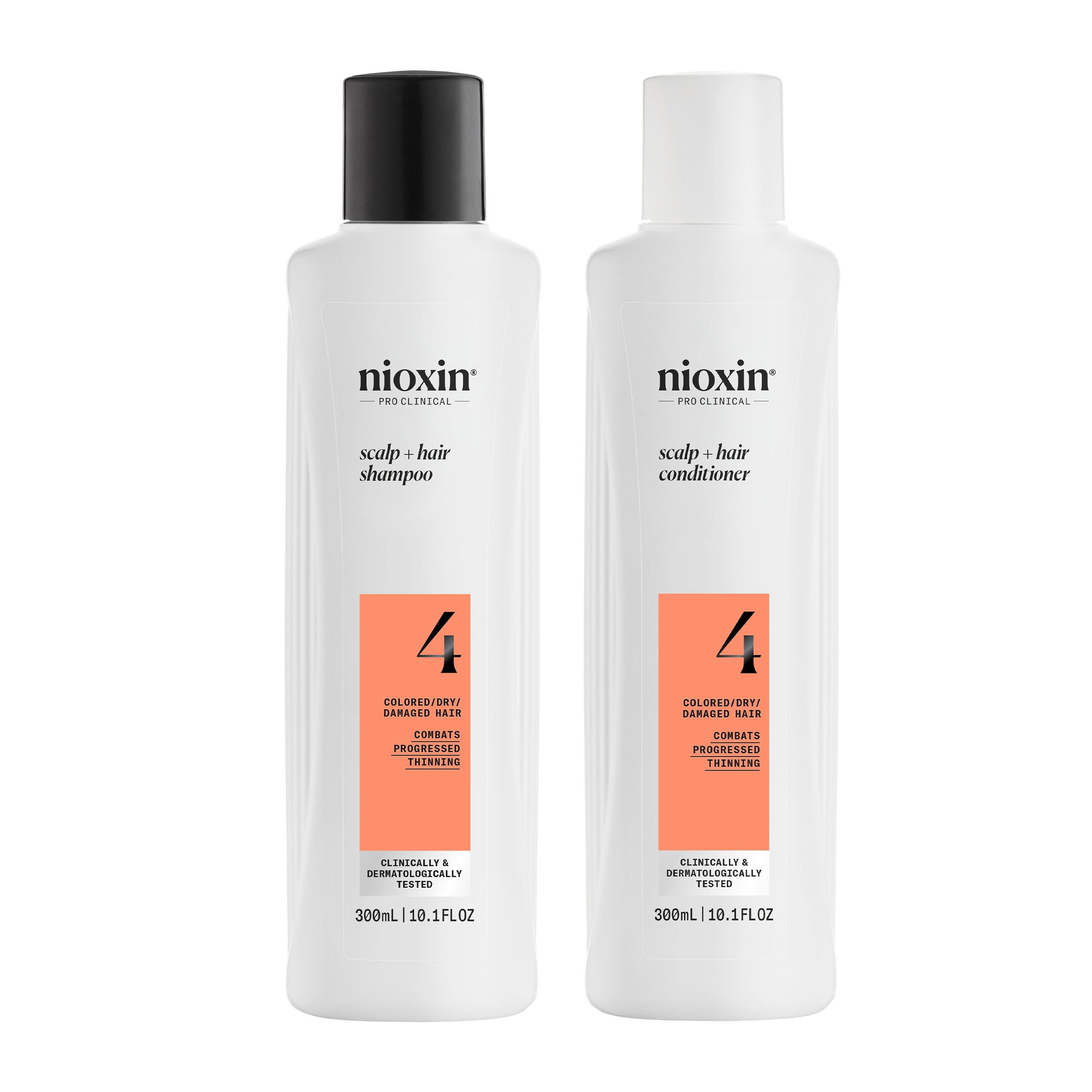 Nioxin System 4 Shampoo + Conditioner Duo - Includes Shampoo and Conditioner
